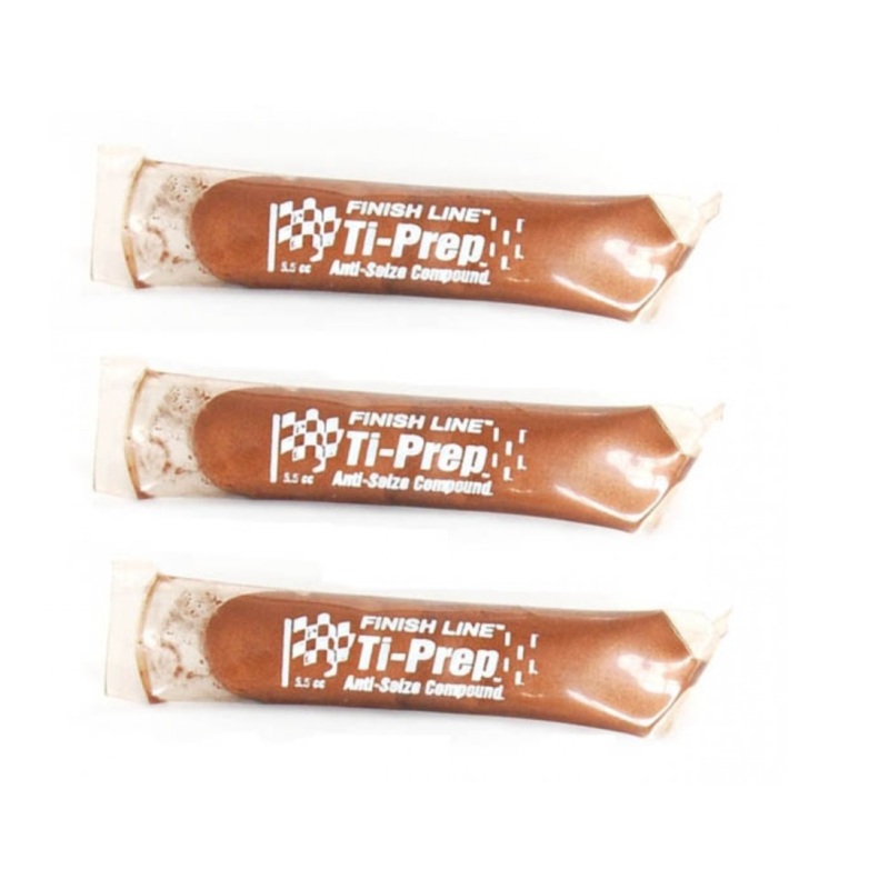 Compound anti-strip lubricant 3 vials 6.5cc finish line anti-seize