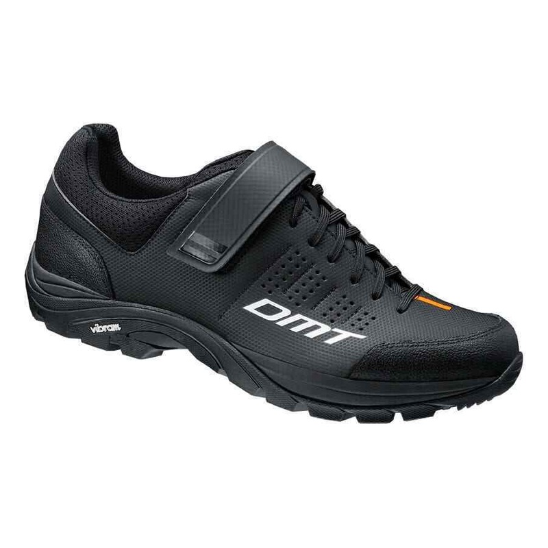 DMT DF1 shoes black white orange color 40