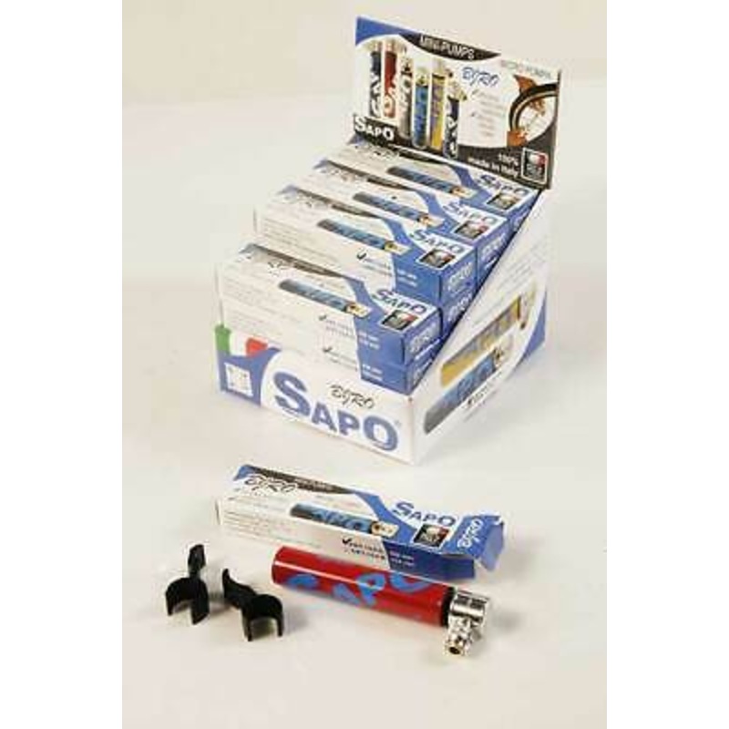 Flavo MINIPOMPE BJRO 100mm display assorted colors from 20pz 7 bar/100 psi