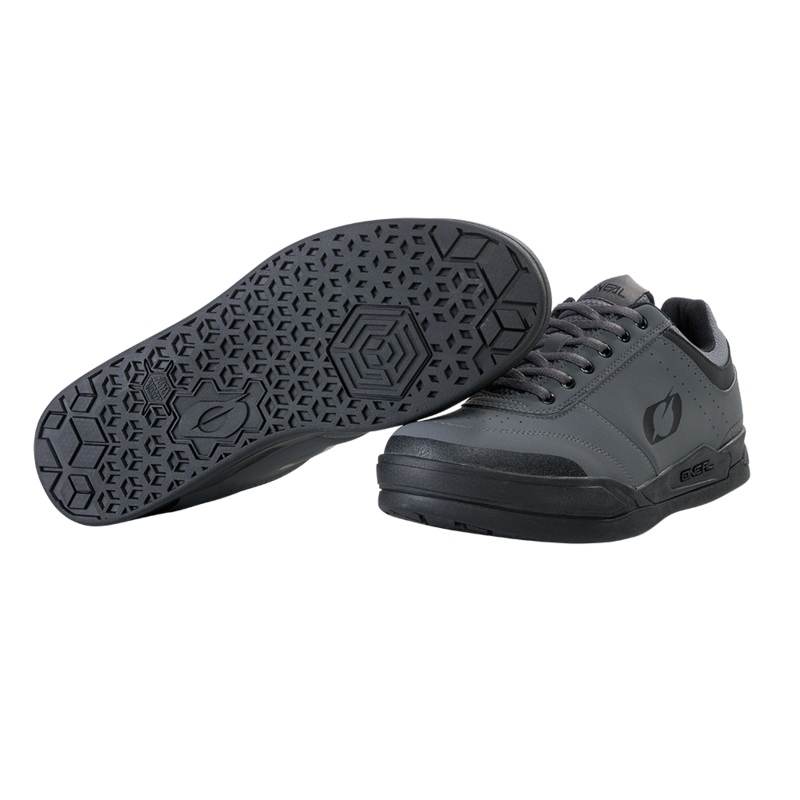 O’Neal Pumps Flat shoes Gray-Black 42