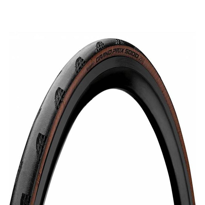 Continental Grand Prix 5000 700x25C Black-Trasparent Black-Transparent 700×25