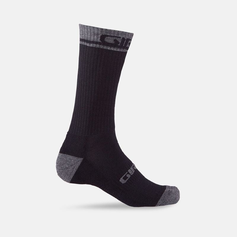 Merino Wool Mid tree socks Black/Gray L