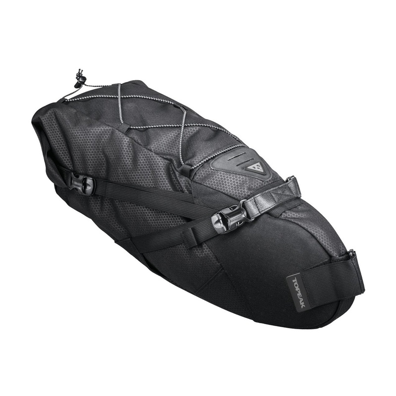 Topaak backloader background bag (15 L) Waterproof with velcro straps Black