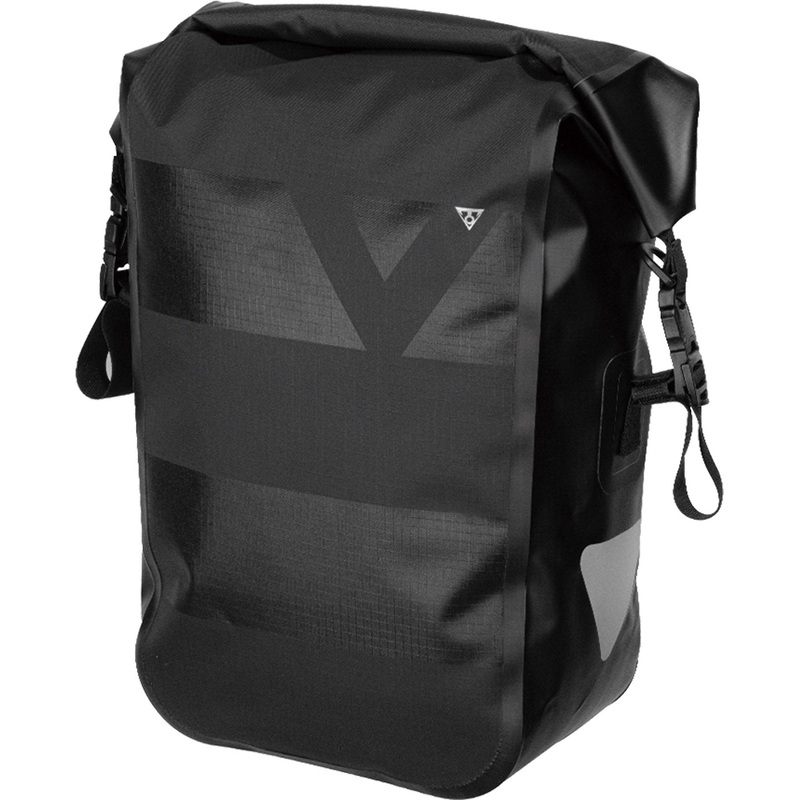 Topaak Pannier Drybag lateral bag (16 L) Black waterproof with QuickClick system