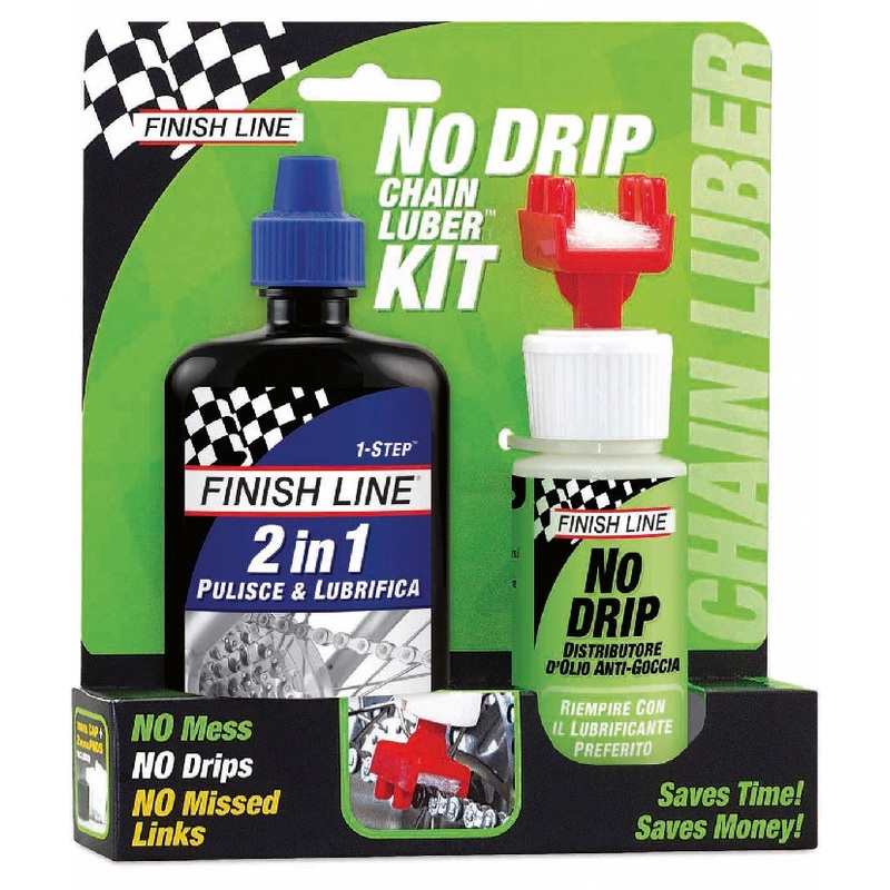 NO DRIP FINISH LINE KIT cleanses and lubricating 2 in 1 – 120 ml