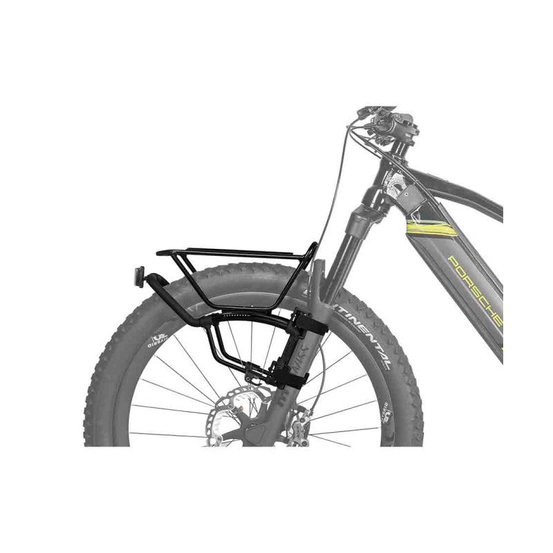 Topaok Tetrarack M1 front luggage rack with Quicktrack system Black