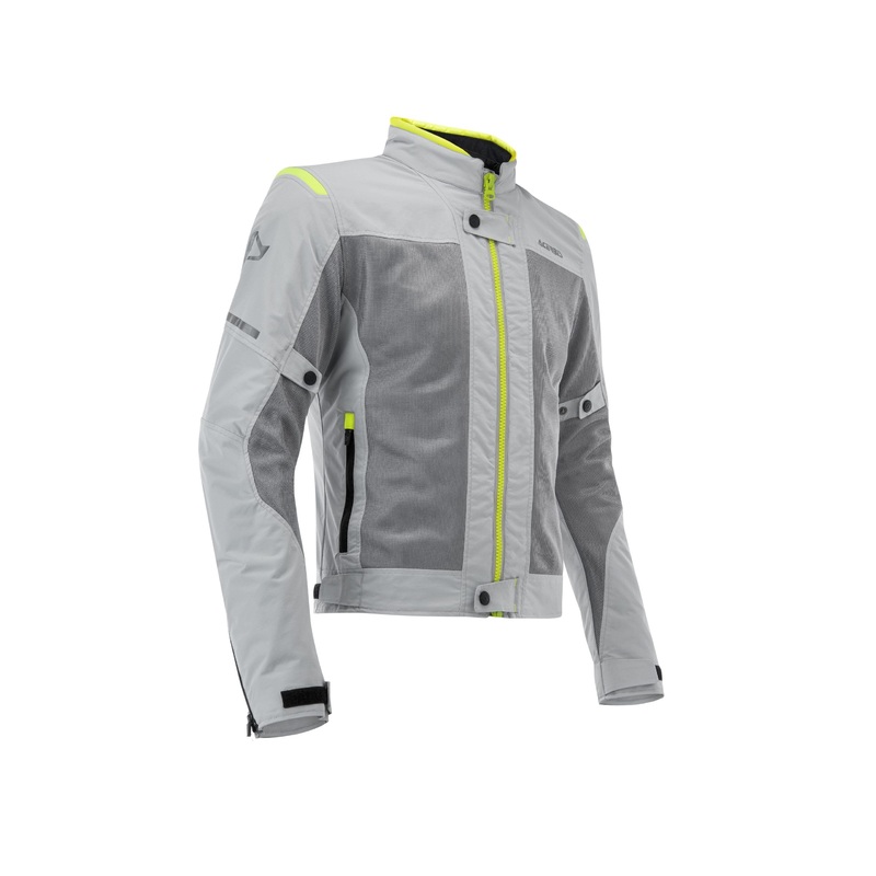 Acerbis Ramsey Vented Lady jacket Gray/Yellow S