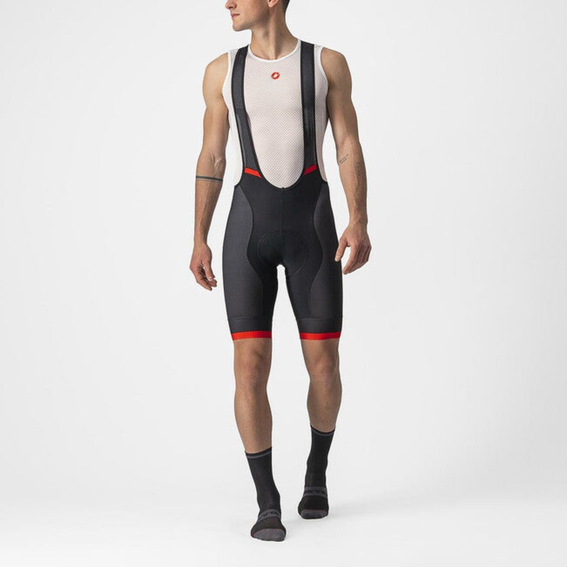 Castelli Competition bibshort competitions Black-Red XXL