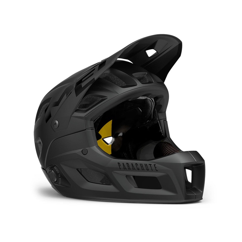Met McR Parachute Mips helmet Metallic black red | Lucid S