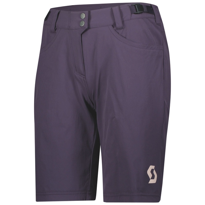 Women’s shorts Scott Trail Flow with case back Dark Purple M