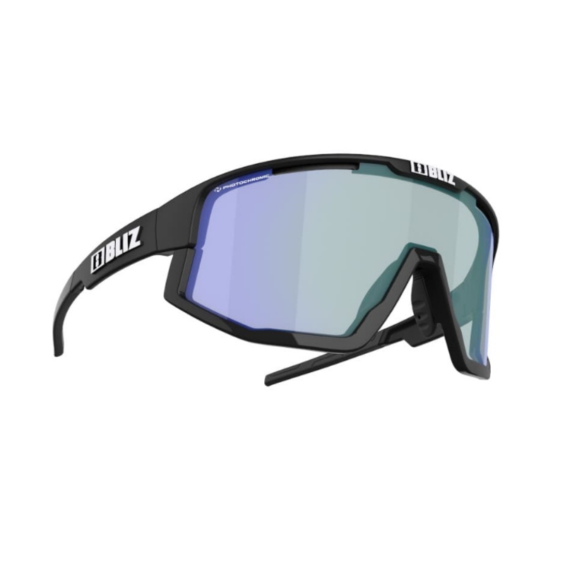 Bliz Fusion Nano Bliz – Photochromatic Opaco black – brown and blue multi -photo blue