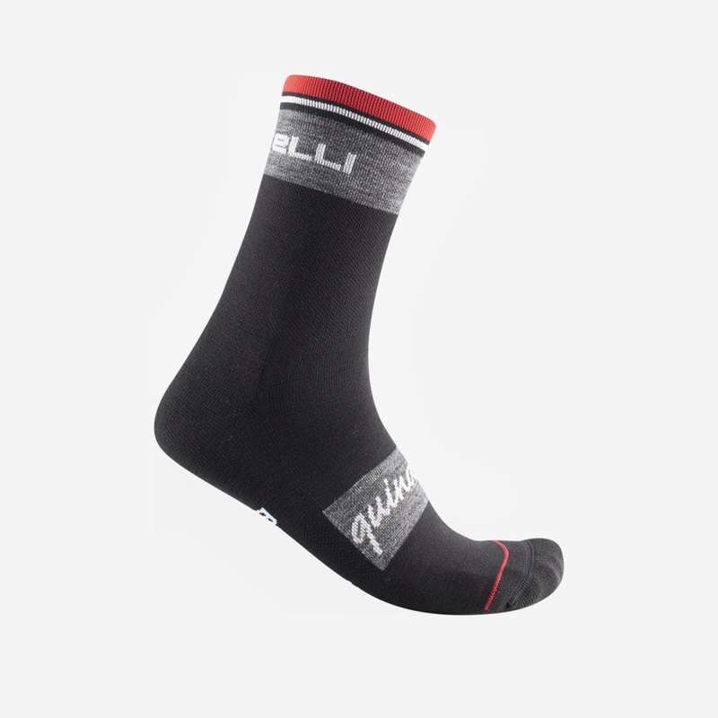 Fifteen Fifteen Soft Merino socks Black S/M