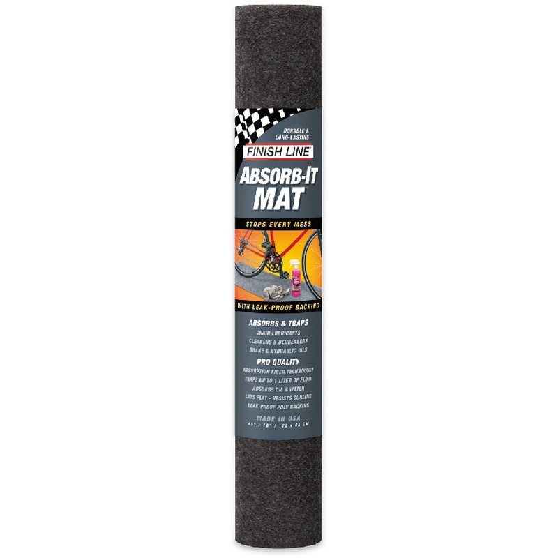 Finish line maintenance mat ABSORB-IT MAT 1200 x 460mm Black