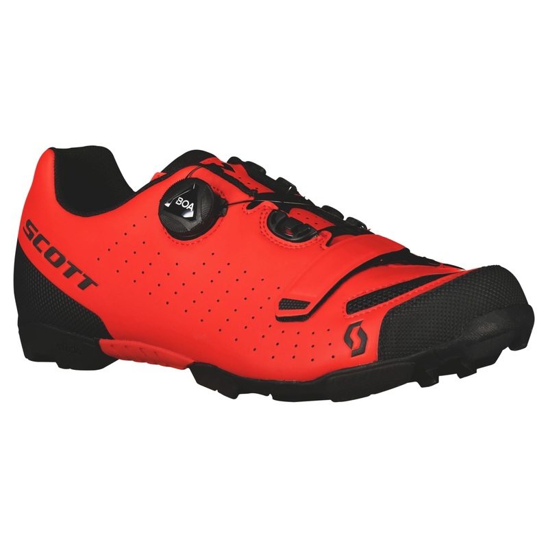 Shoes Scott MTB Team Boa Matt Red-Matt Black 46