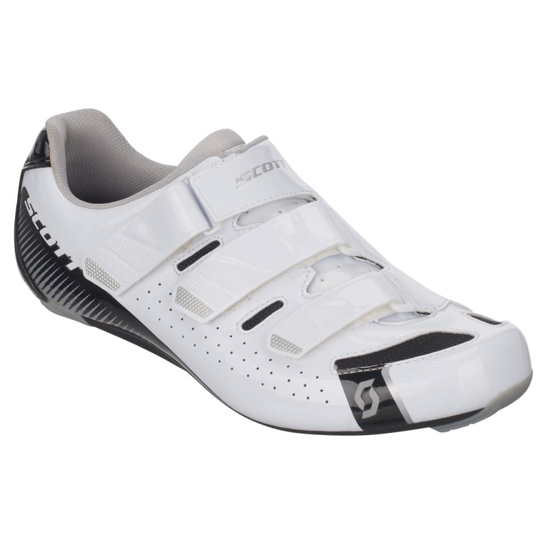 Shoes Scott Road comp Gloss White – Black 40
