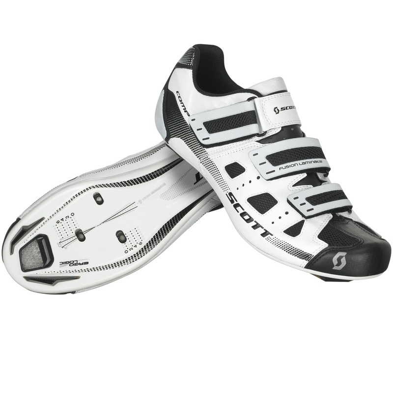 Shoes Scott Road comp White-Black Gloss 47