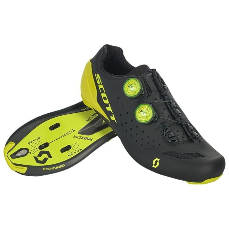 Shoes Scott Road RC Black-Sulphur Yellow 46