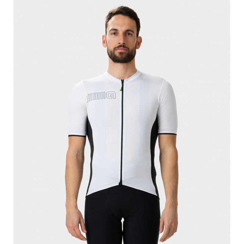 Al color block jersey White S