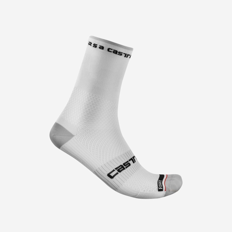 Castelli Rosso Castelli Calzini Pro 15 2024 White S/M