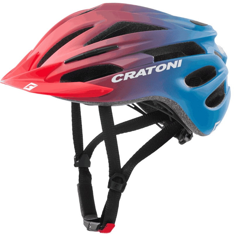 CraToni Pacer Jr (Kid) helmet Red-Blue Matt XS-S