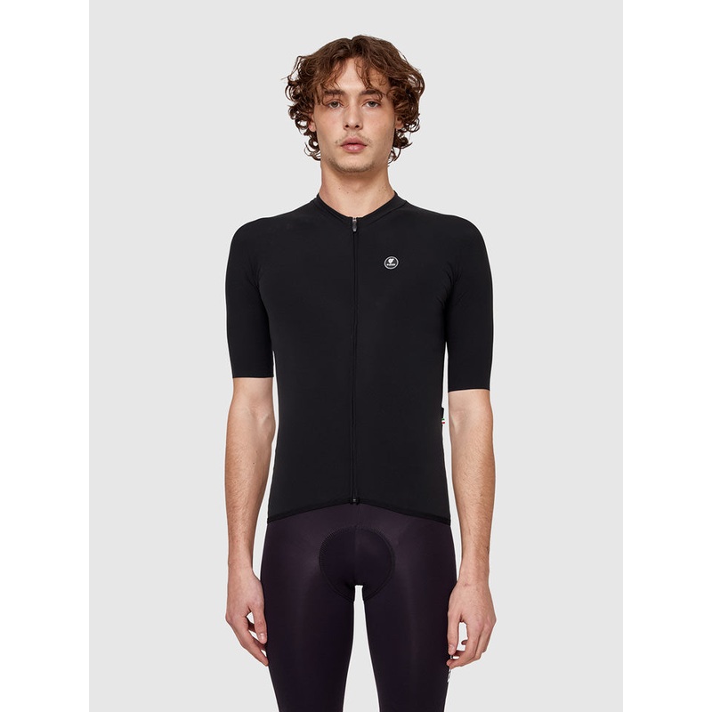 Short sleeve jersey firstpelle pissei Black S