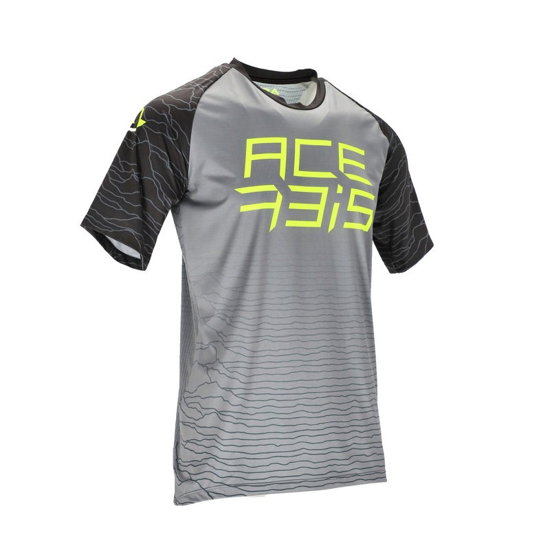 Acerbis Mtb Flex Halo shirt Gray-yellow S