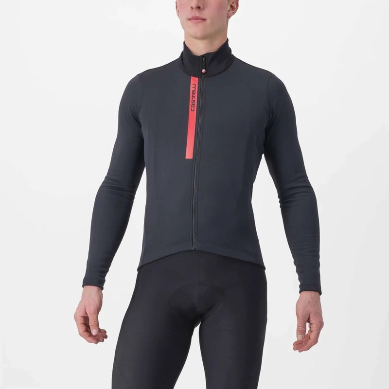 Castelli entry shirt Thermal 2024 Light Black/Red S