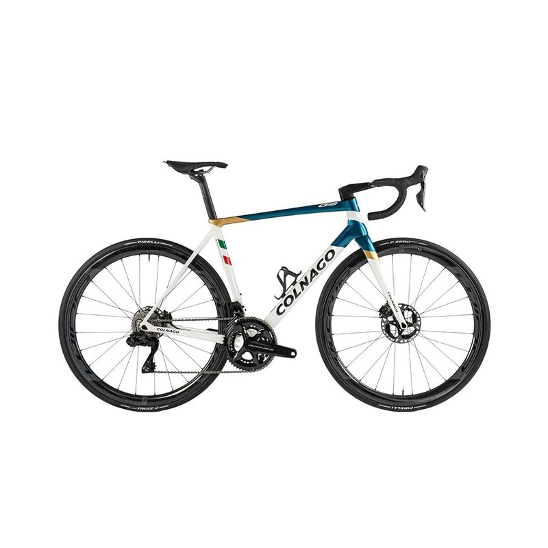 Colnago C68 Road Disc – Shimano Ultegra Di2 12v Gray – Black – HRBK 45.5 Fulcrum Wind 400 db
