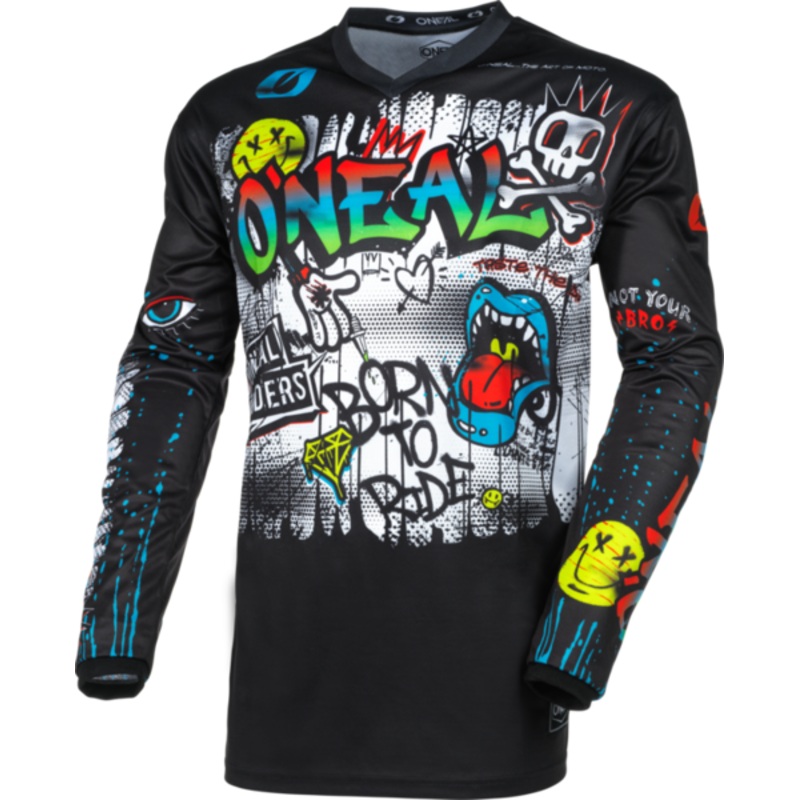 O’Neal Element Rancid shirt Black-White S