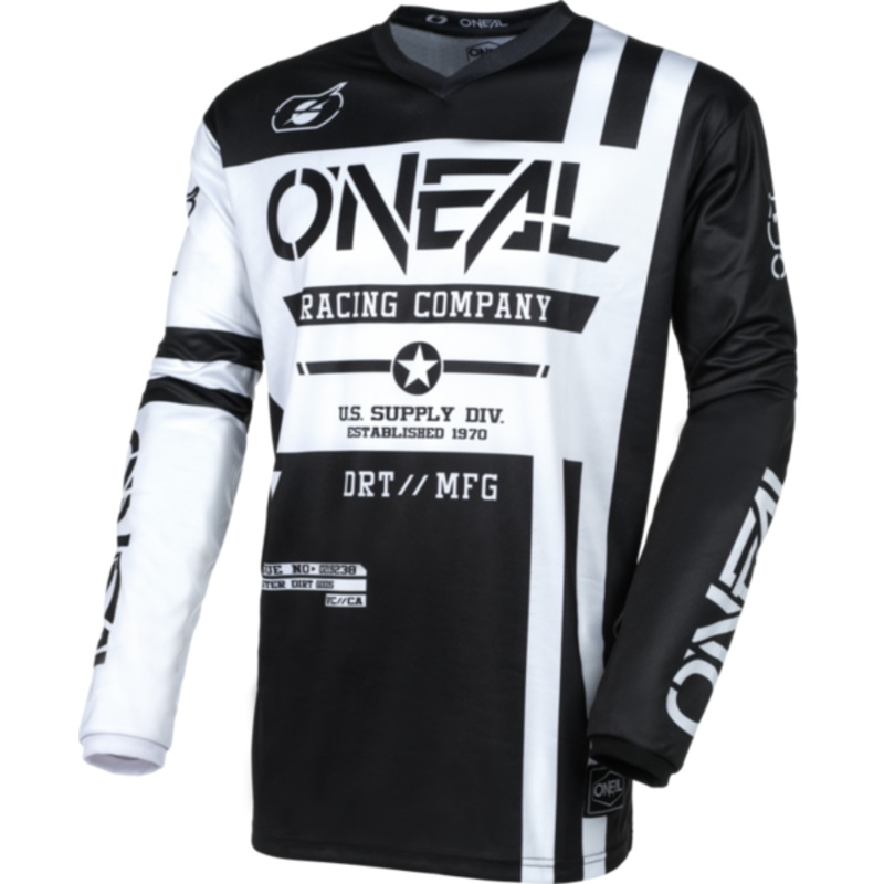 O’Neal Element Warhawk shirt Black-White S