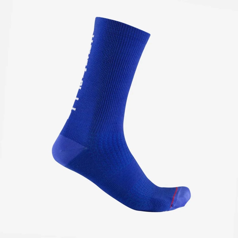 Castelli Bandito 18 SOCK 2024 socks S/M Vivid blue