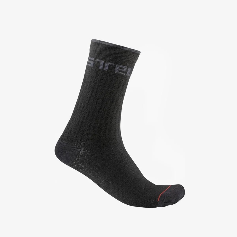 Castelli Calzini Distance 20 SOCK 2024 S/M Black