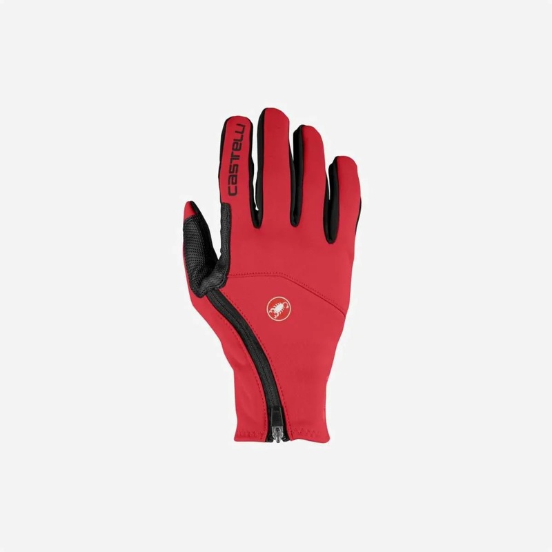 Gloves Castelli Mortirolo Glove 2024 S Red