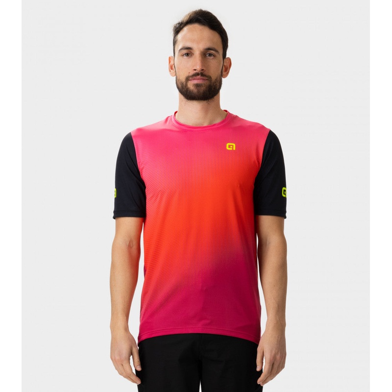 MTB Al Twist shirt Red M