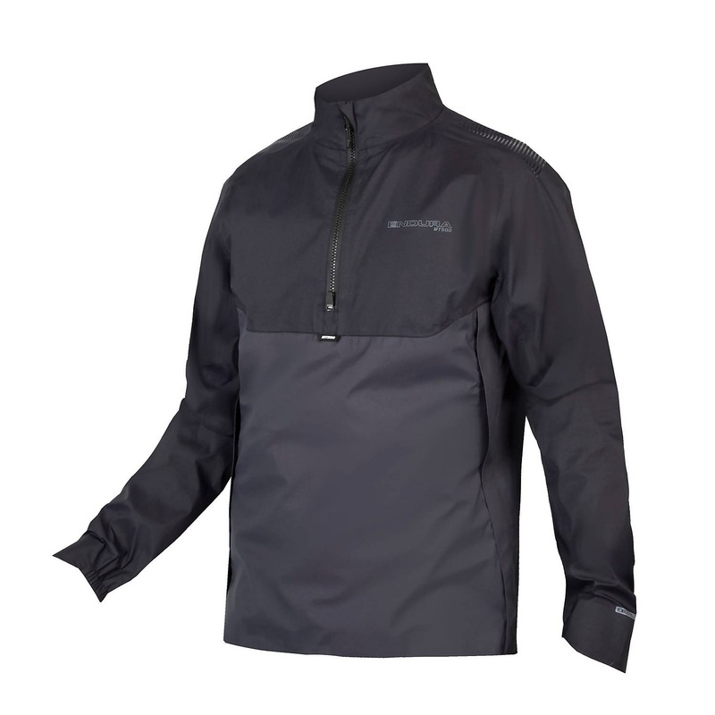 ENDUR MT500 Lite Pullover Waterproof Jacket Black M
