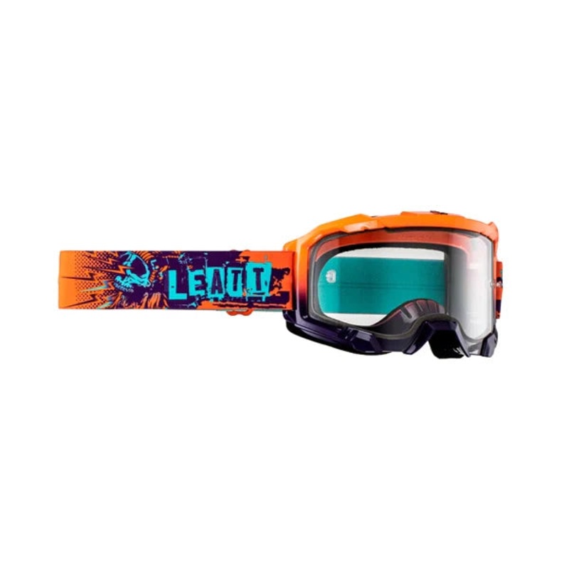Mask Leatt Google Velocity 4.5 83% Orange Clear