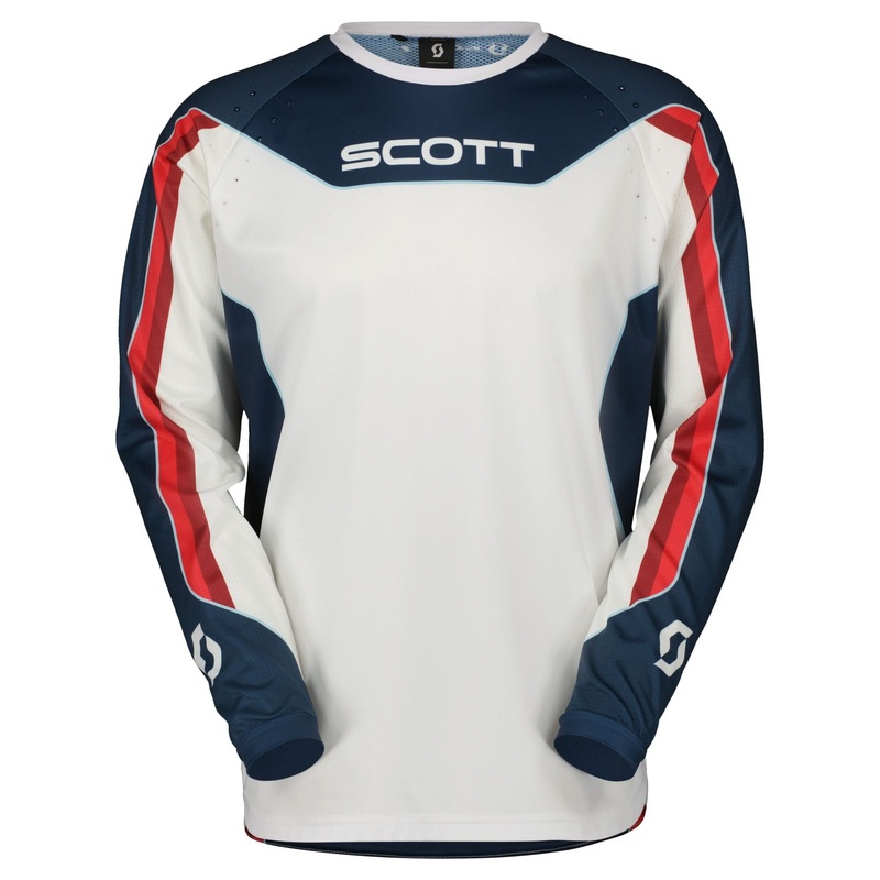 Sweater Scott Evo Dirt Red-White S