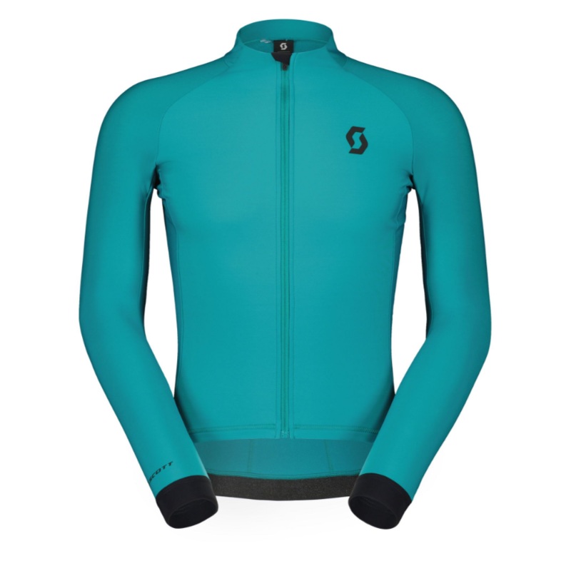 Men’s shirt with long sleeves Scott RC Pro Warm Winter Green M