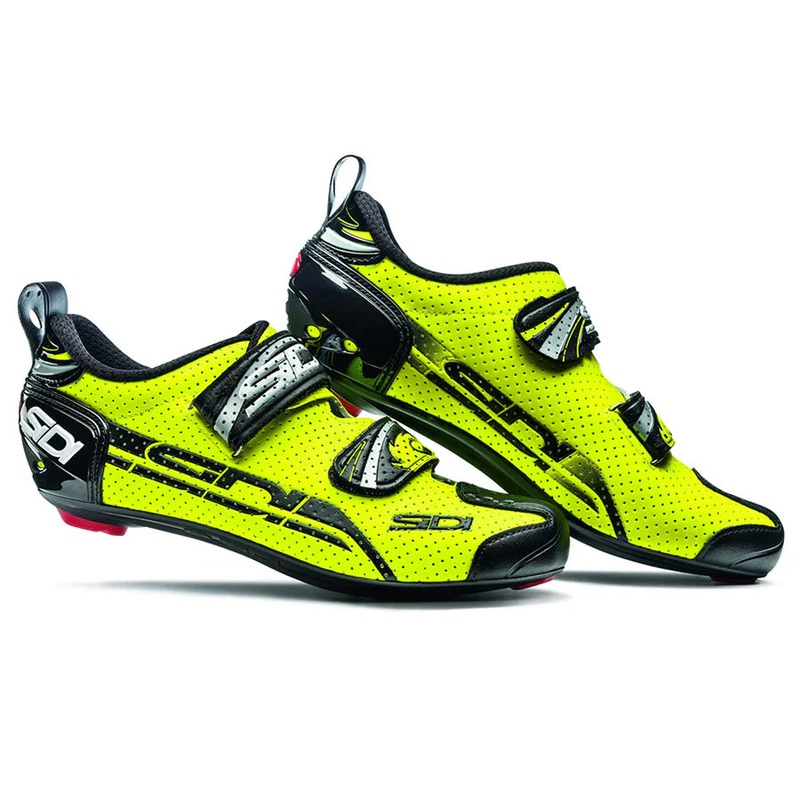 Sidi T4 Air Carbon Composite shoes Yellow Fluo Black 46