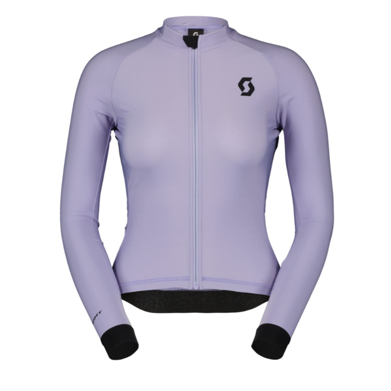 Women’s shirt with long sleeves Scott RC Pro Warm Heather Purple M
