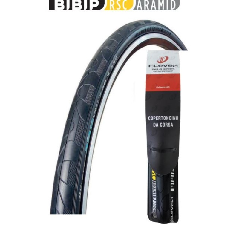Eleven Aramid Bibip R.S.C. Black 700×25