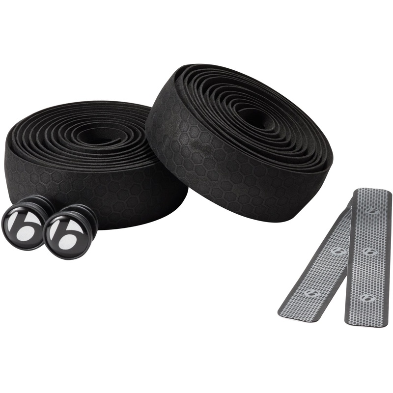 BonTrager Double Gel Cork handlebar tape Carbon Black