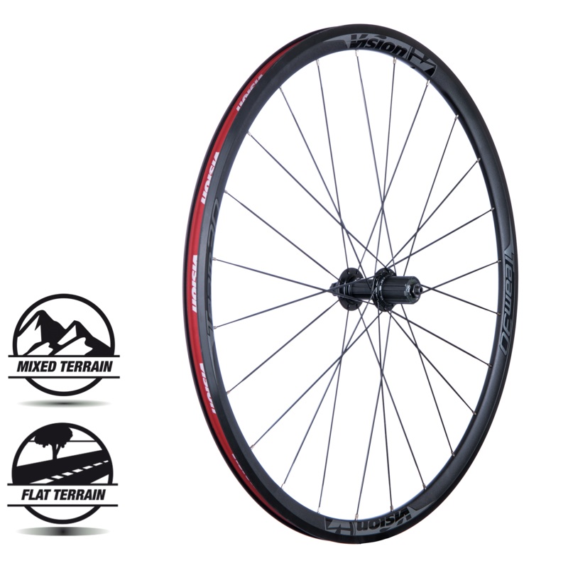Vision Team 30 rim brake wheels Shimano