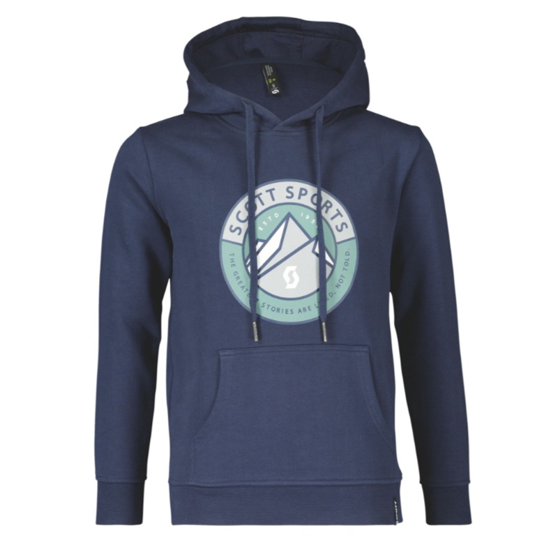 Junior hooded sweatshirt Scott long -sleeved casual Midnight Blue M