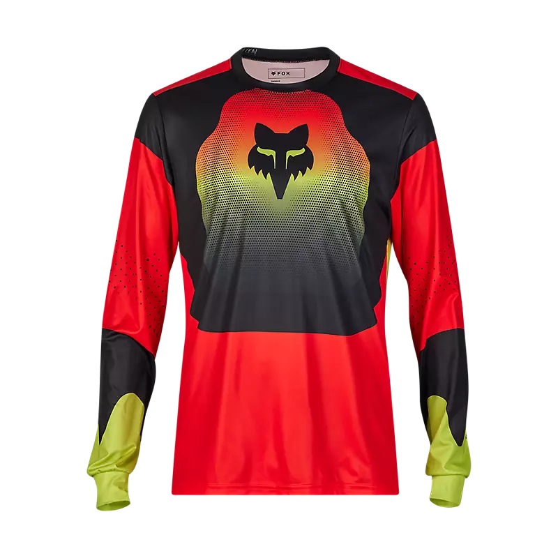 Long sleeve fox ranger audit Red-yellow S