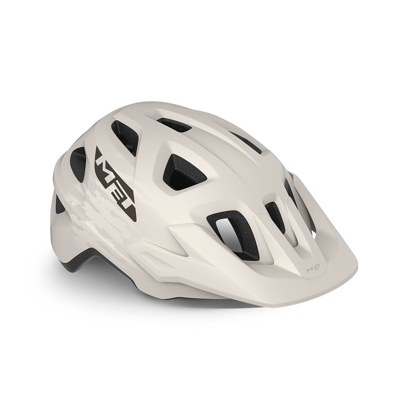Mtb Met Echo helmet Bronze white | Opaque S/M