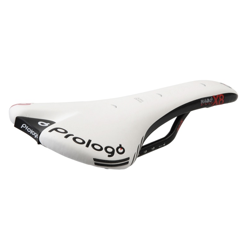 Sella Prologue Nago Evo X8 Nack White – black 280 x 135mm