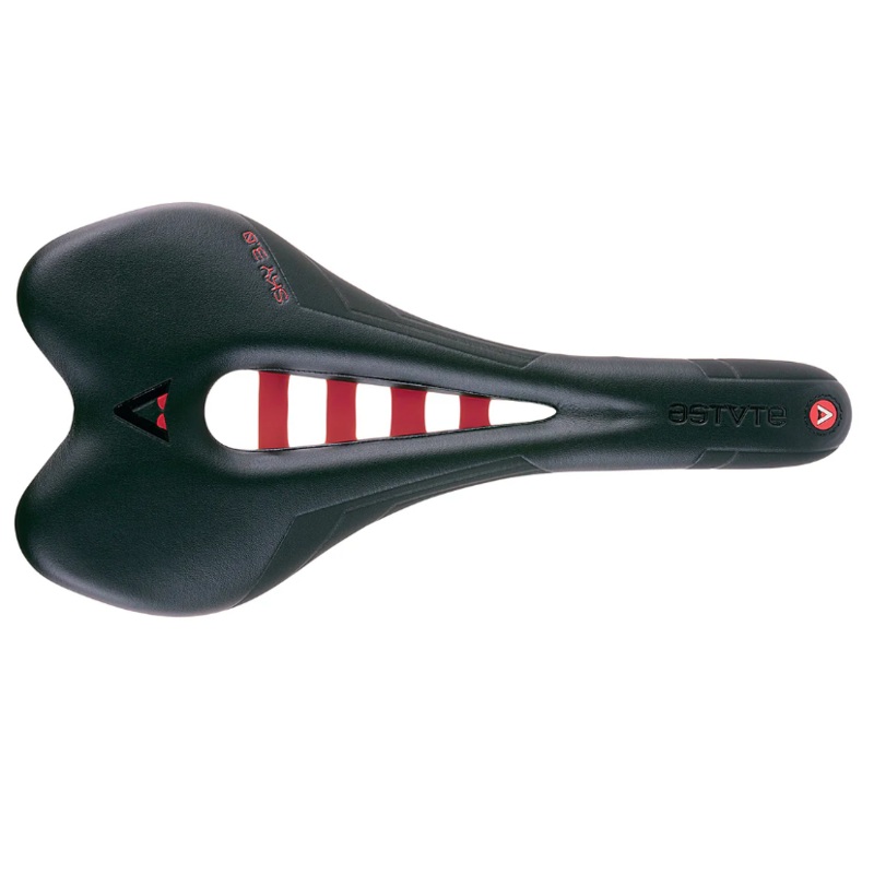 Speutte Skylite VT 3.0 Fluo saddle Black – red 275 x 135mm