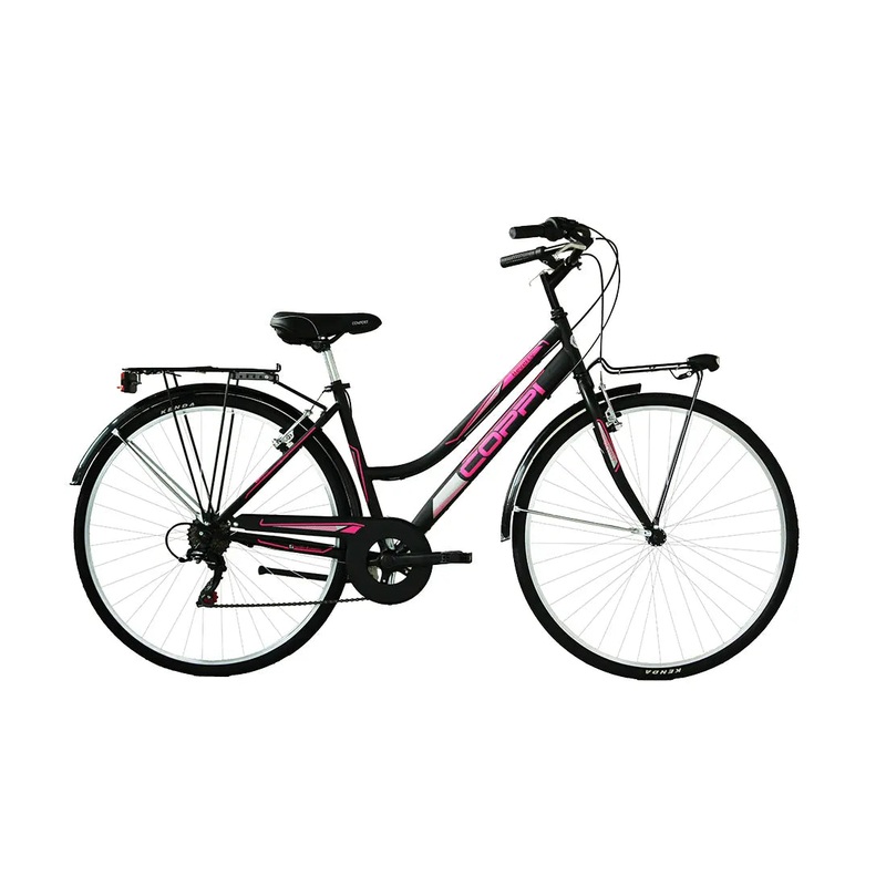 Trekking Coppi 28 “Beverly 6v Black/fuchsia