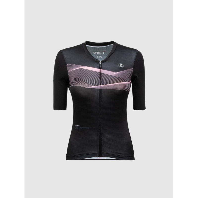 Women’s shirt short sleeve pissei time 2024 Black S